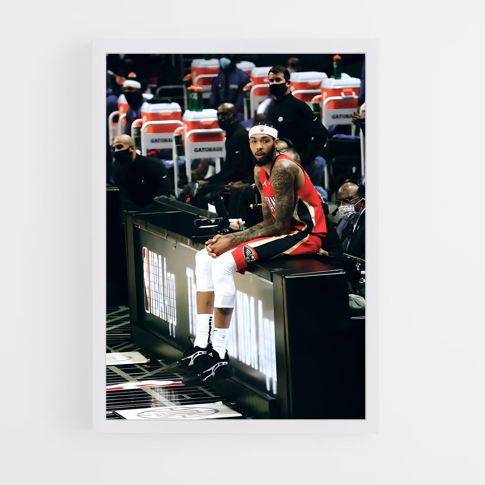 Poster Benchwarmer – affiche Basketball (vue 3)